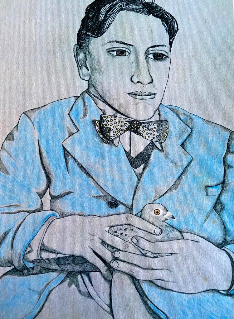 Lucian Freud Lithograph Coa Numbered By Hand Signed Limited 275