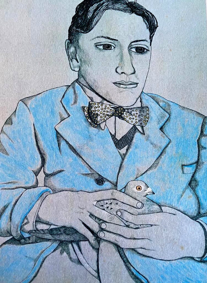 Lucian Freud Lithograph Coa Numbered By Hand Signed Limited 275