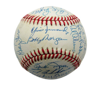 1940S & 50S Dodgers Greats Onl Multi Signed Baseball (26) Herman Hof 192213
