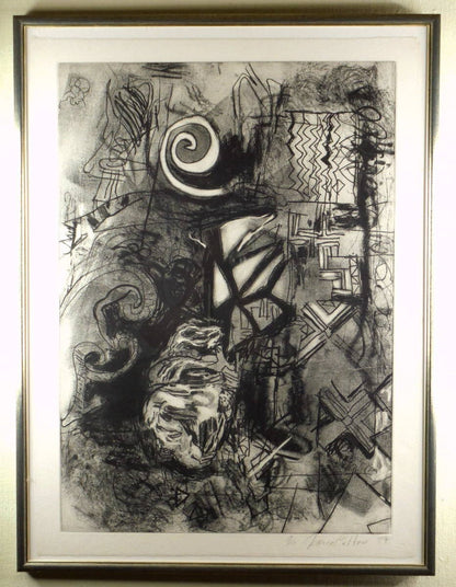 Terence La Noue 1987 Original Etching Aquatint Engraving Ed10 Singed Framed
