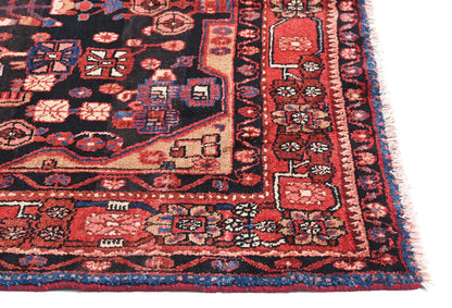 Handmade Tribal Geometric 5X8 Ft Vintage Oriental