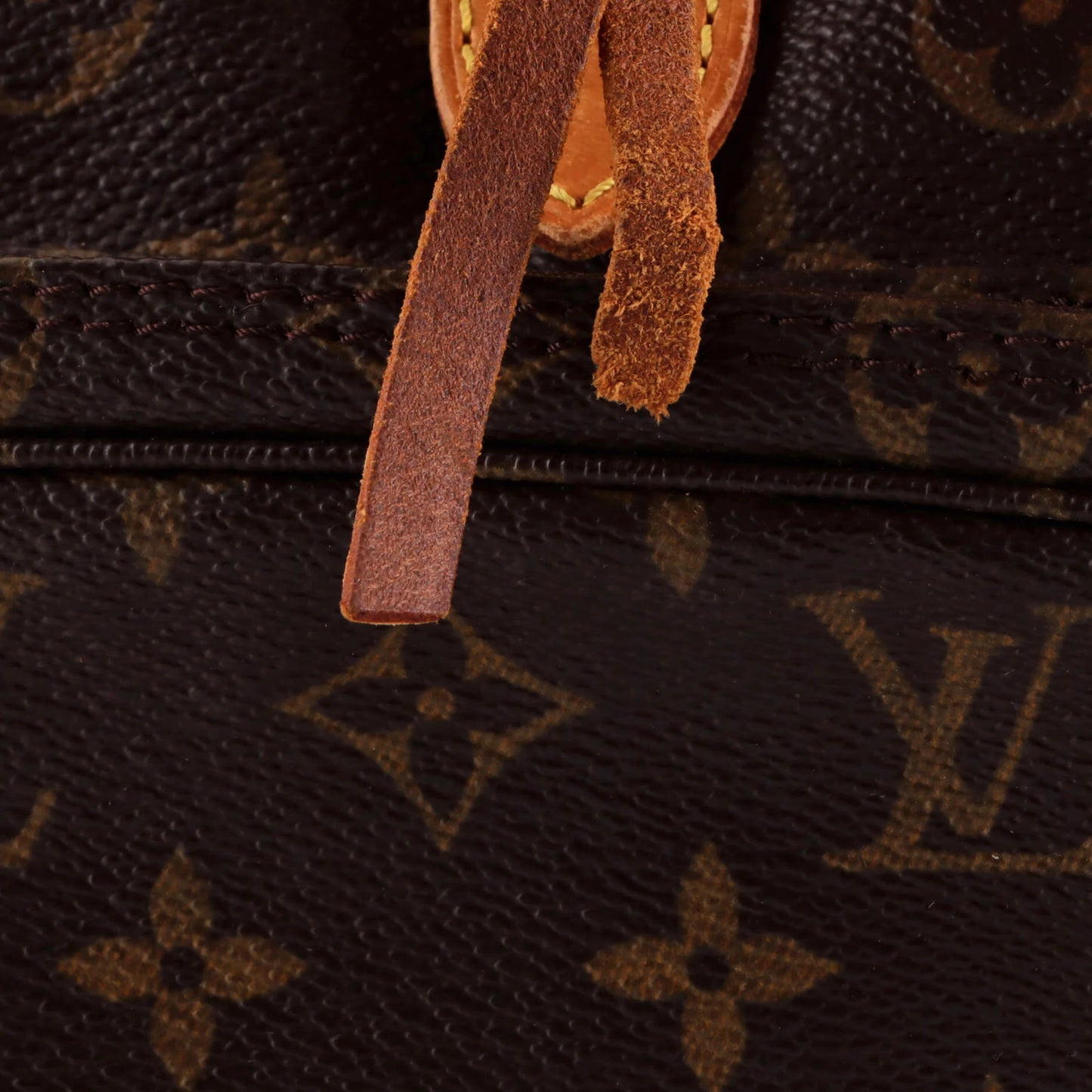 Louis Vuitton Vintage Montsouris Backpack Monogram Canvas Gm