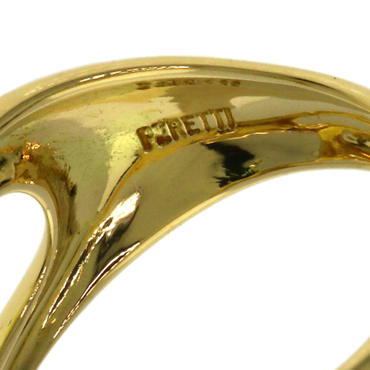 Tiffany&Co.   Ring Open Heart K18 Yellow Gold