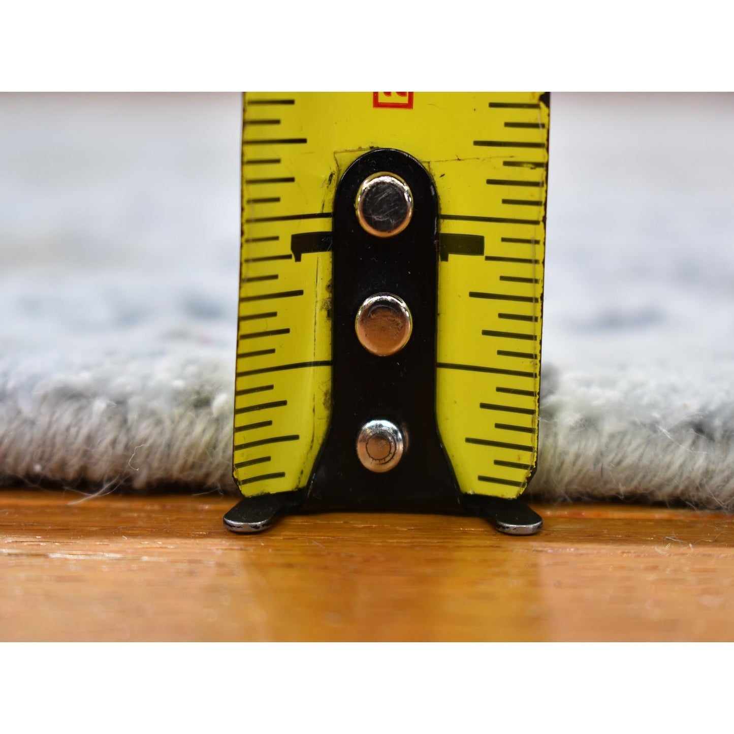 Rug 2'6"x12' Wool Runner Abstract Design Denser Weave Handmade