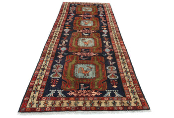 Handmade Tribal Style Wool Hallway Runner