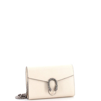 Gucci Dionysus Chain Wallet Leather With Embellished Detail Small