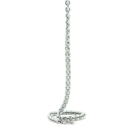 Louis Vuitton Multi Pochette Accessoires Woven Chain Strap Leather And Metal