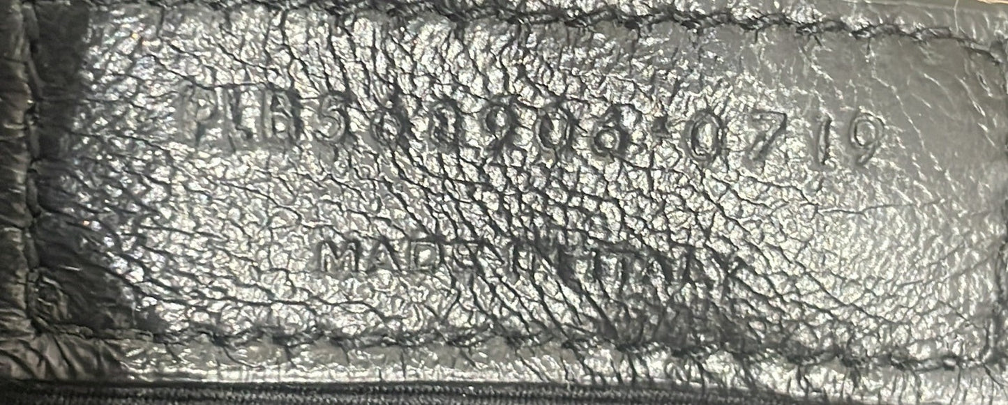 Saint Laurent Angie Chain Shoulder Bag Quilted Leather Small