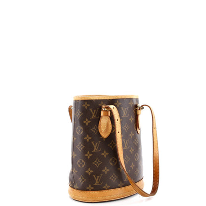 Louis Vuitton Petit Bucket Bag Monogram Canvas