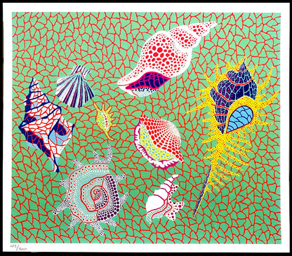 Yayoi Kusama Lithograph Mori Museum Coa Numbered Limited A