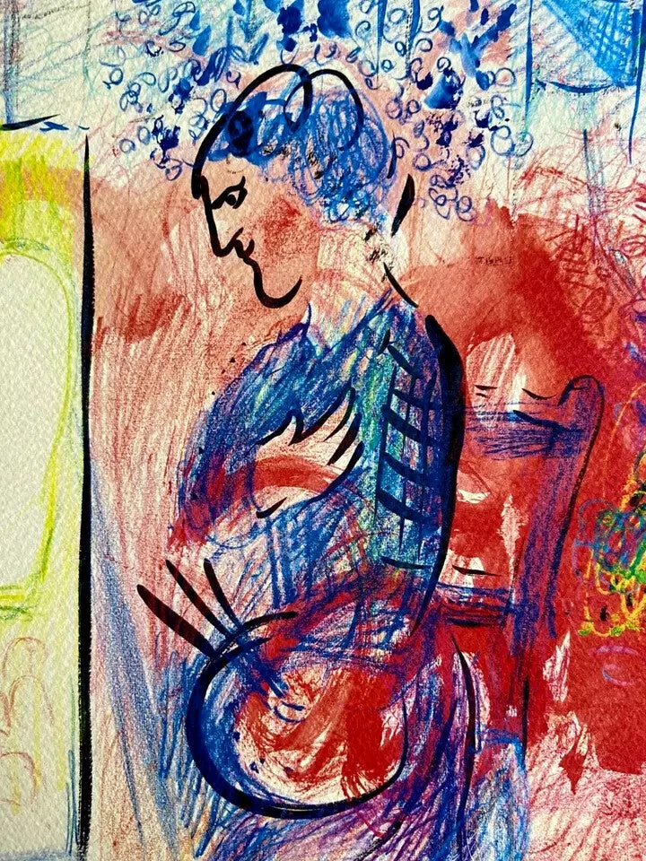 Marc Chagall Lithograph Coa