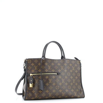 MM Louis Vuitton Popincourt NM Handbag Monogram Canvas with Leather