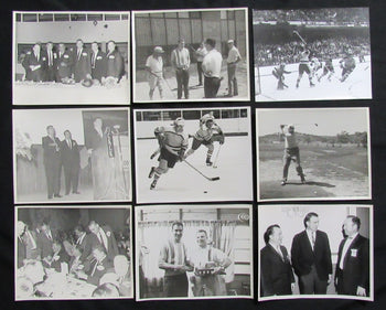 Lot Of 31 Vintage Boston Bruins B/W Team And