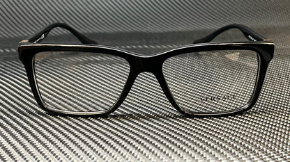 VERSACE VE3328 GB1 Black Gold Men's 56 mm Eyeglasses