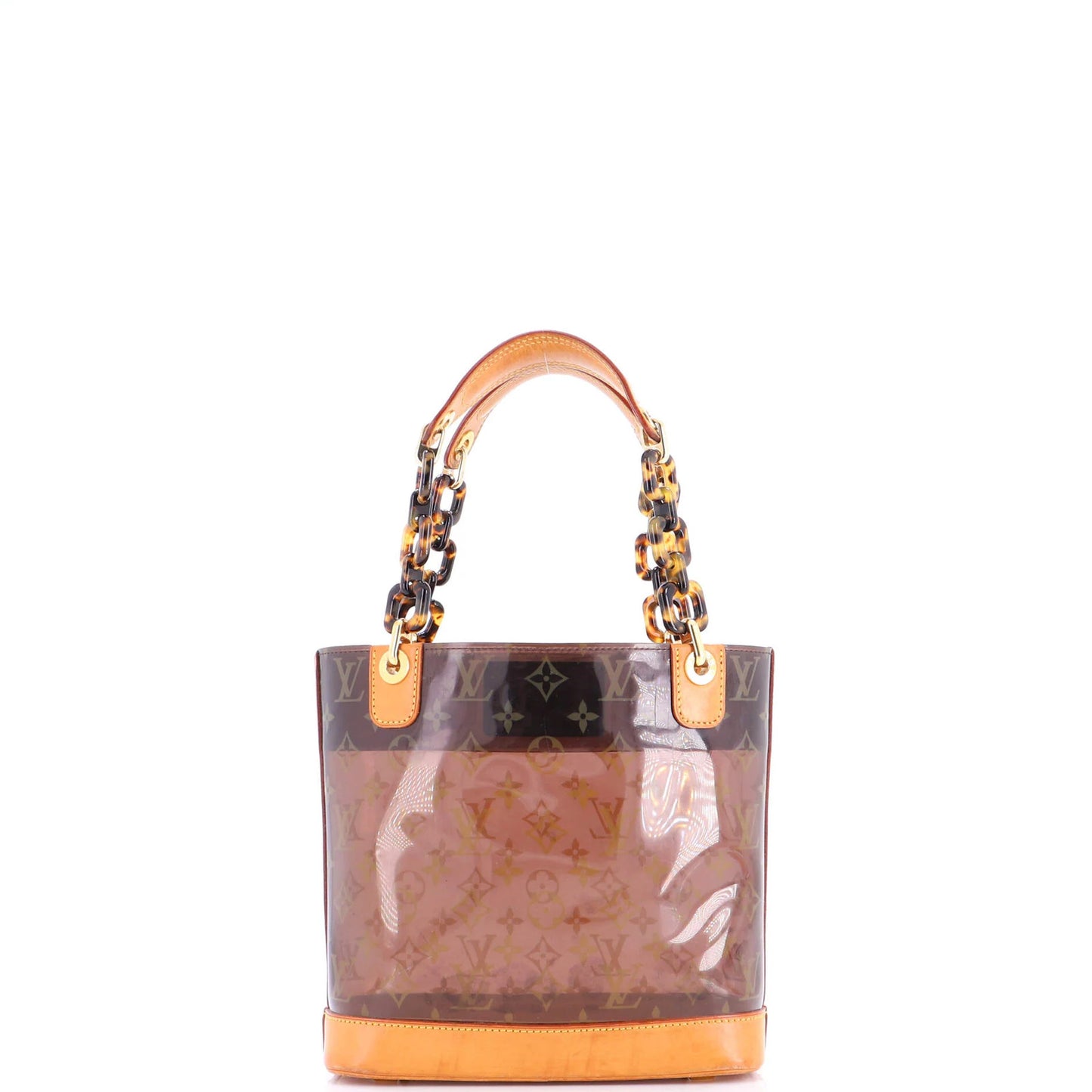Louis Vuitton Sac Ambre Handbag Monogram Vinyl Pm