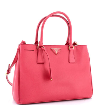 Prada Lux Open Tote Saffiano Leather Medium
