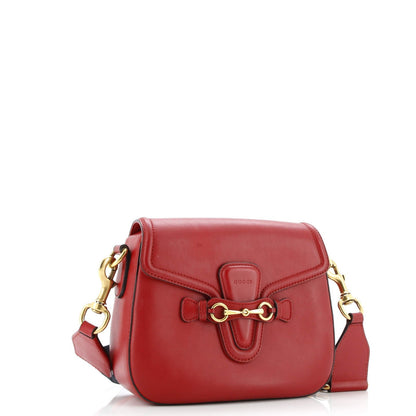 Gucci Lady Web Shoulder Bag Leather Medium