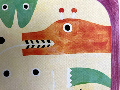 Victor Brauner Lithograph