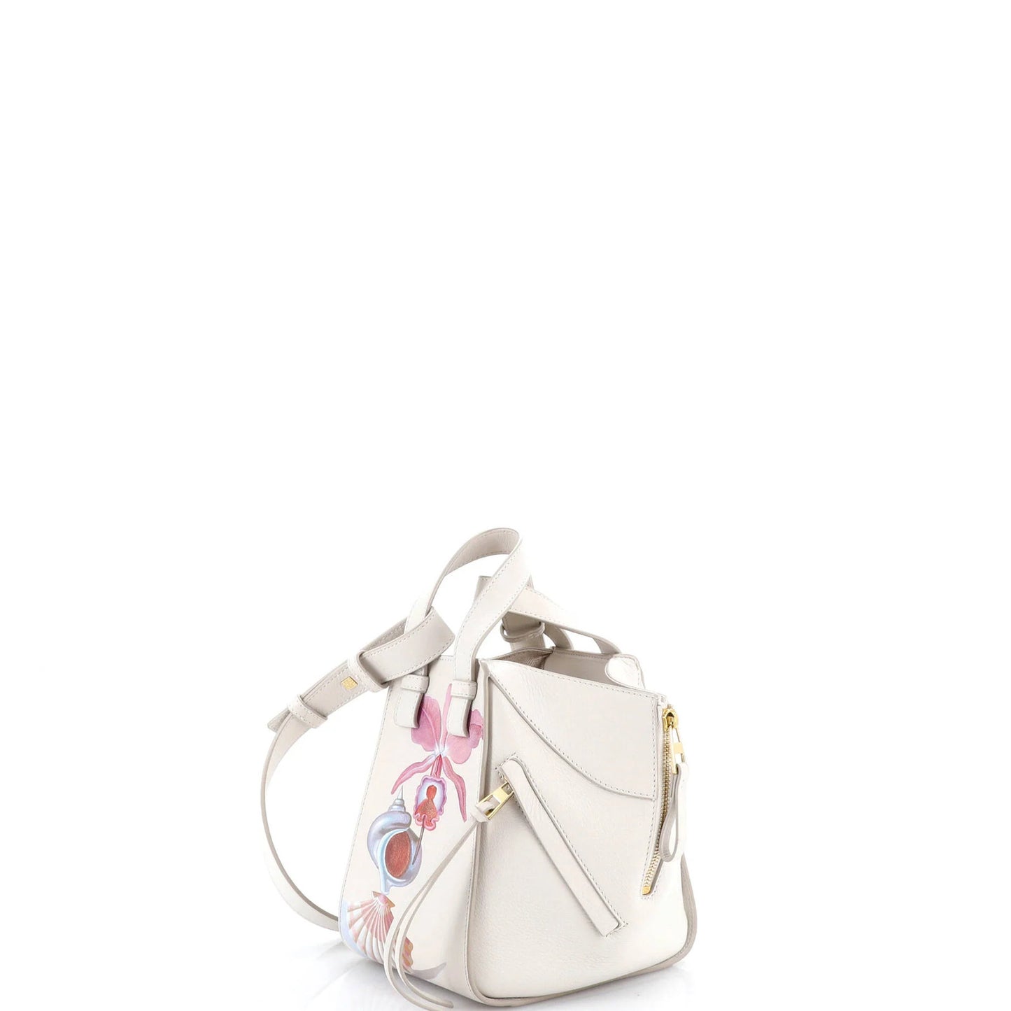 Loewe Maruja Mallo Hammock Bag Printed Leather Small