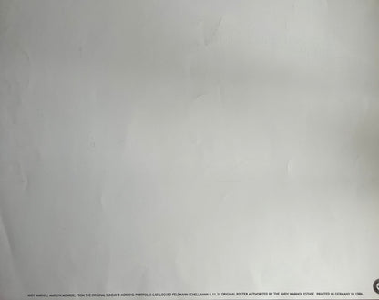 Andy Warhol 'Marilyn' Hand-Signed Coa