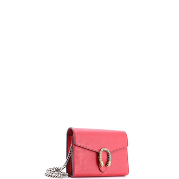Gucci Dionysus Chain Wallet Leather With Embellished Detail Small