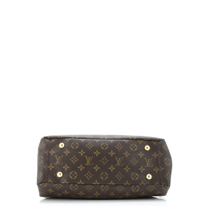 Louis Vuitton Pallas Tote Monogram Canvas With Leather