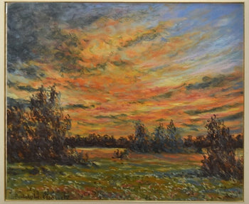 Rodolphe Planquette Original Signed Pastel