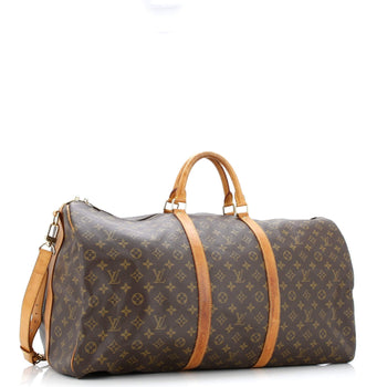 Louis Vuitton Keepall Bandouliere Bag Monogram Canvas 60