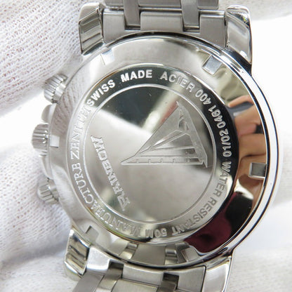 Zenith Elprimero 02.0461.400 Silver Case Size 4.2Cm Unisex Used Watch #6119