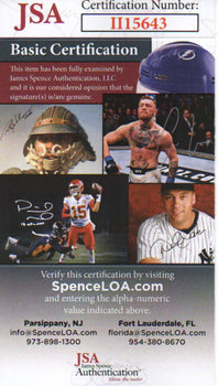 Elmer Valo Autographed Hand Filled Out Survey Page (Jsa)