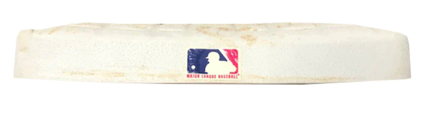 Roger Clemens Autographed 1999 World Series Game Used Base (Psa)