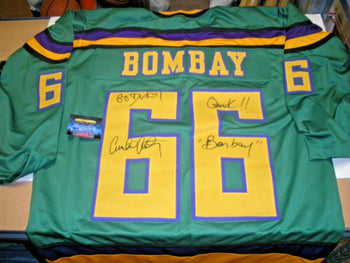 Emelio Estevez The Mighty Ducks Coach Bombay Go