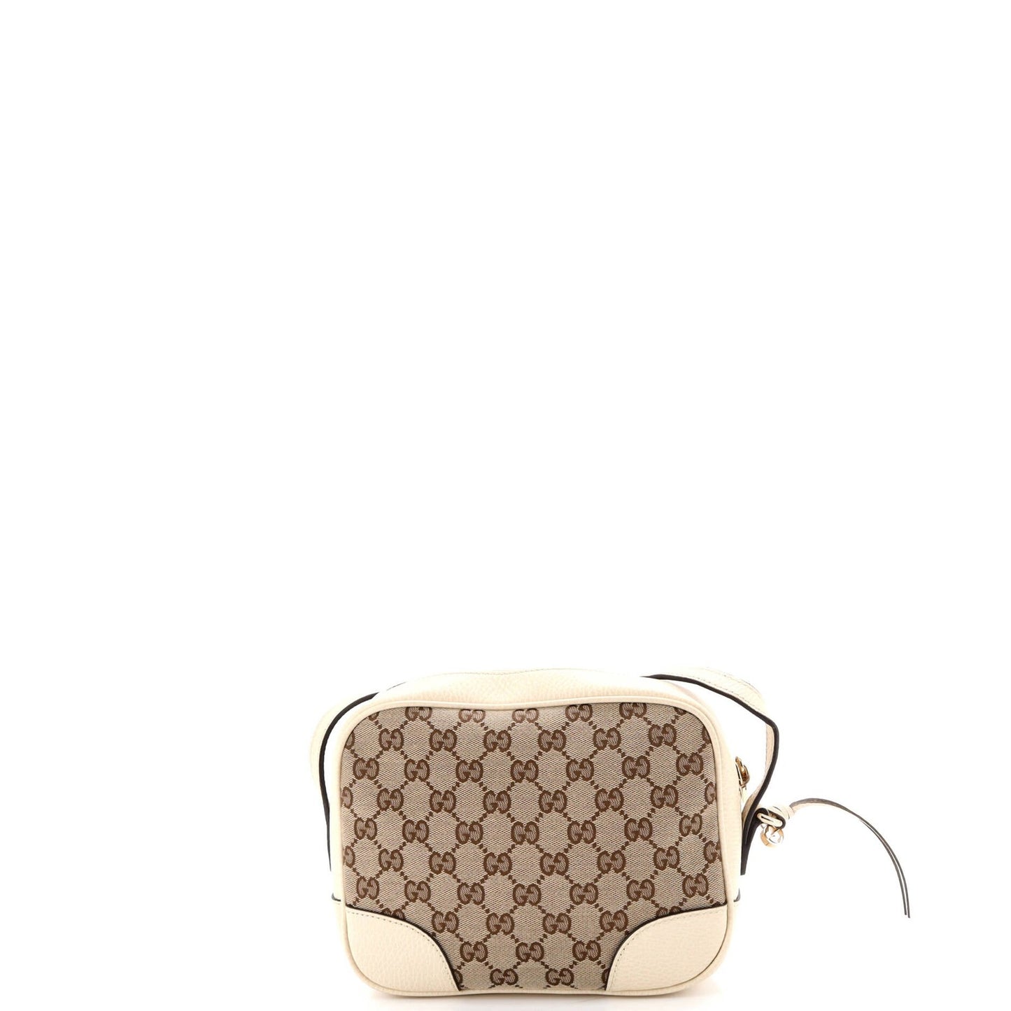 Gucci Bree Disco Crossbody Bag Gg Canvas With Leather Mini