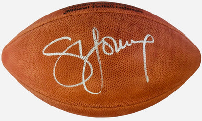 Steve Young Autographed Official Nfl Football (Jsa)