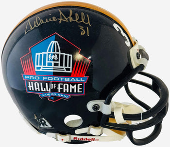 Donnie Shell Autographed Hall Of Fame Mini Helmet (Jsa)