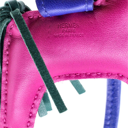 Hermes Grigri Rodeo Bag Charm Leather Pm