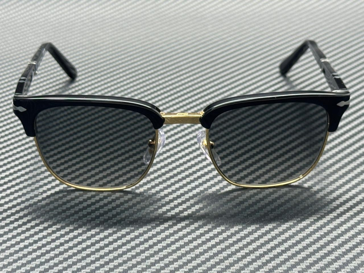 PERSOL PO3375S 122571 Black Grey Gradient Unisex 50 mm Folding Sunglasses