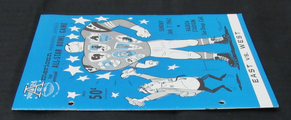 January 7, 1962 American Football League 1St