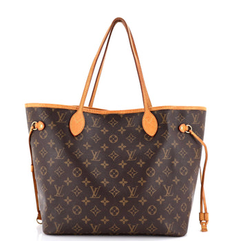 Louis Vuitton Neverfull Tote Monogram Canvas Mm