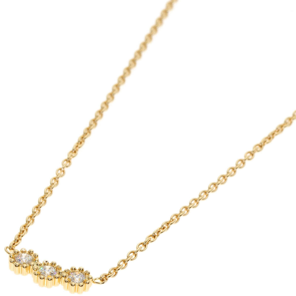 Dior   Necklace Mimi Rose 3P Diamond K18 Yellow