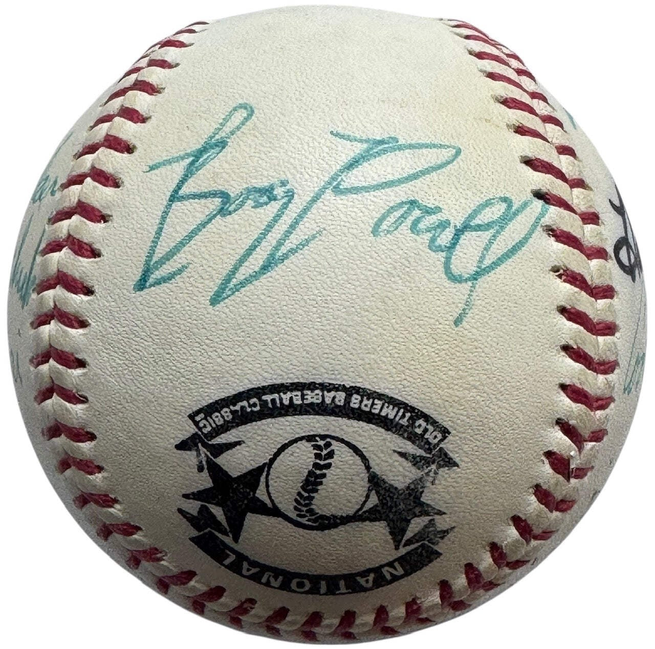 Stars Autographed Baseball Hall Famers