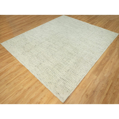 8'3"X10' Coventry Gray Cord Collection Wool Hand Woven Oriental Rug