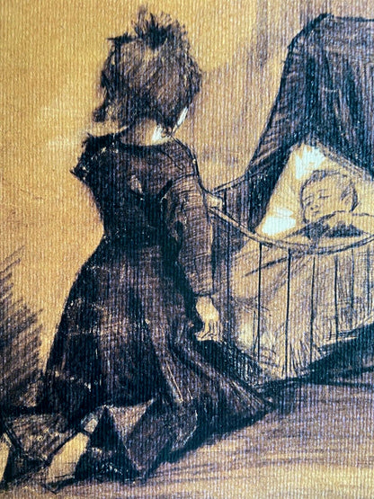 Vincent Van Gogh Museum Lithograph Coa Signed Op Published (Edvard Munch)