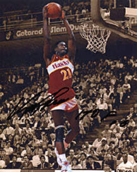 Dominique Wilkins Hof '06 Signed 8X10 Photo