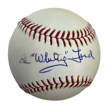 Whitey Ford Autographed Official Major League Baseball