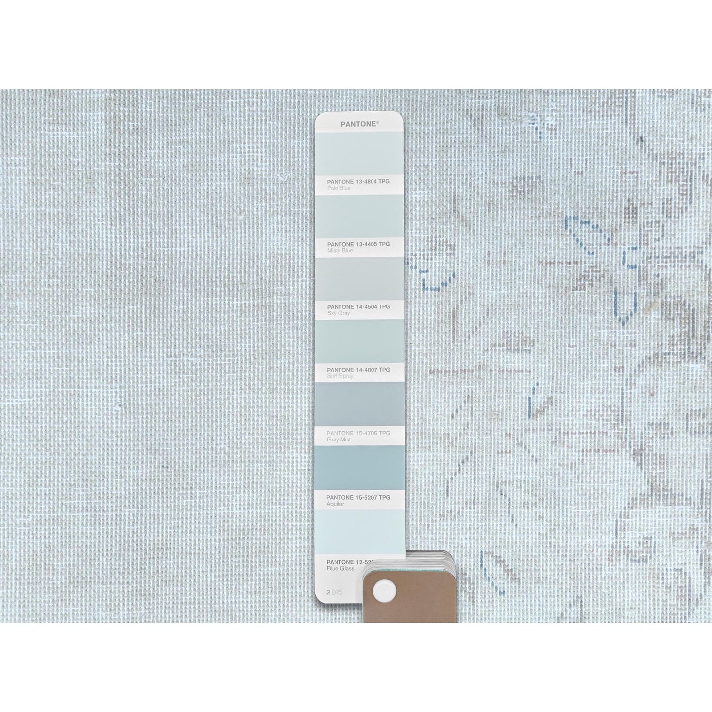 9'X12' Blue Worn Wool Hand Knotted Distressed Old Farsian Karman Rug