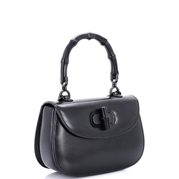 Gucci Bamboo 1947 Top Handle Bag Leather Small