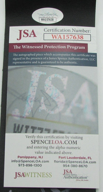 Bret Hart Wwf Champ Autographed Champion Wwf Replica Belt Jsa