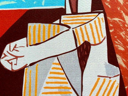 Pablo Picasso Lithograph Coa Signed Numbered By