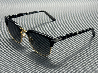 PERSOL PO3375S 122571 Black Grey Gradient Unisex 50 mm Folding Sunglasses
